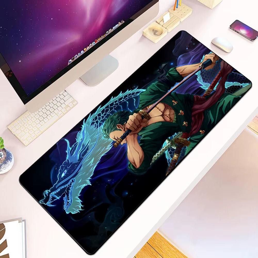 One Piece Mousepad HD Printing Computer Gamers Locking Edge Non-Slip Mouse Pad