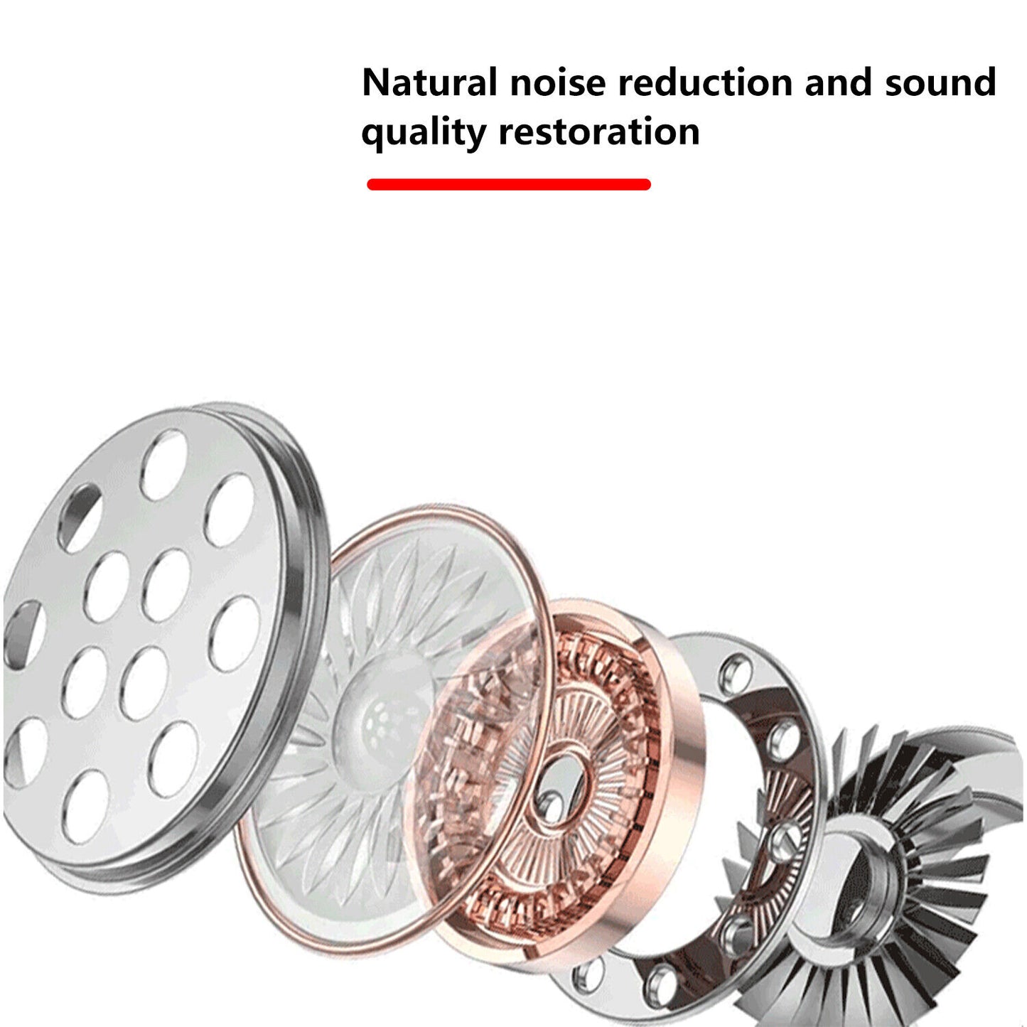 New Wireless Bluetooth Headphones Over-Ear Noise Canceling All Devices UK