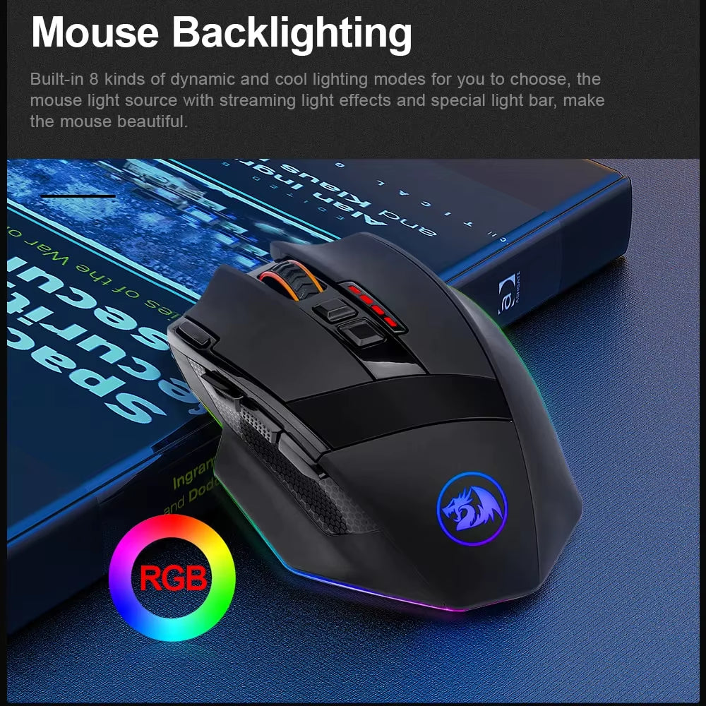 Sniper Pro M801P RGB USB Wireless Gaming Mouse