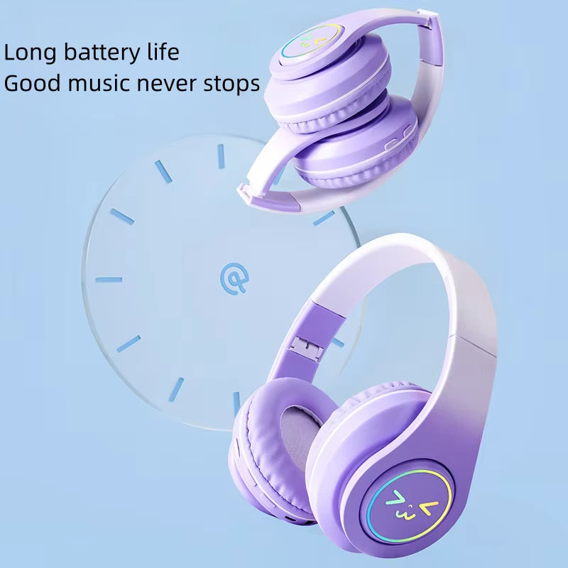 Noise Canceling Headphones Blutooth 5.3 Earphone Bluetooth Wireless Earphones Hifi Stereo Mp3 Players Hand Free Airbuds