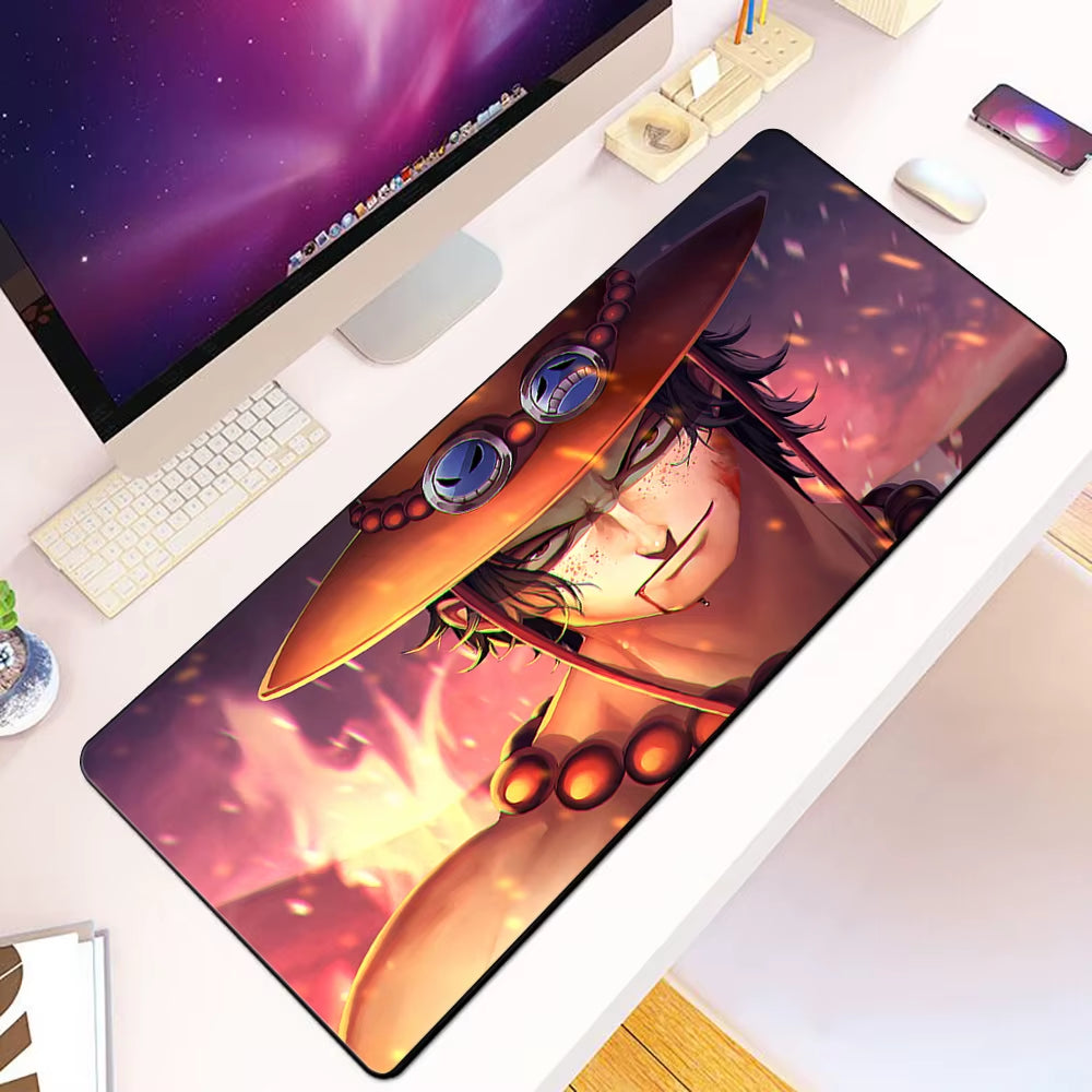 One Piece Mousepad HD Printing Computer Gamers Locking Edge Non-Slip Mouse Pad