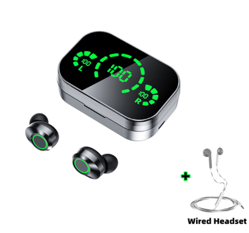 YD03 Wireless Bluetooth-Compatible Headset with Smart Digital Display