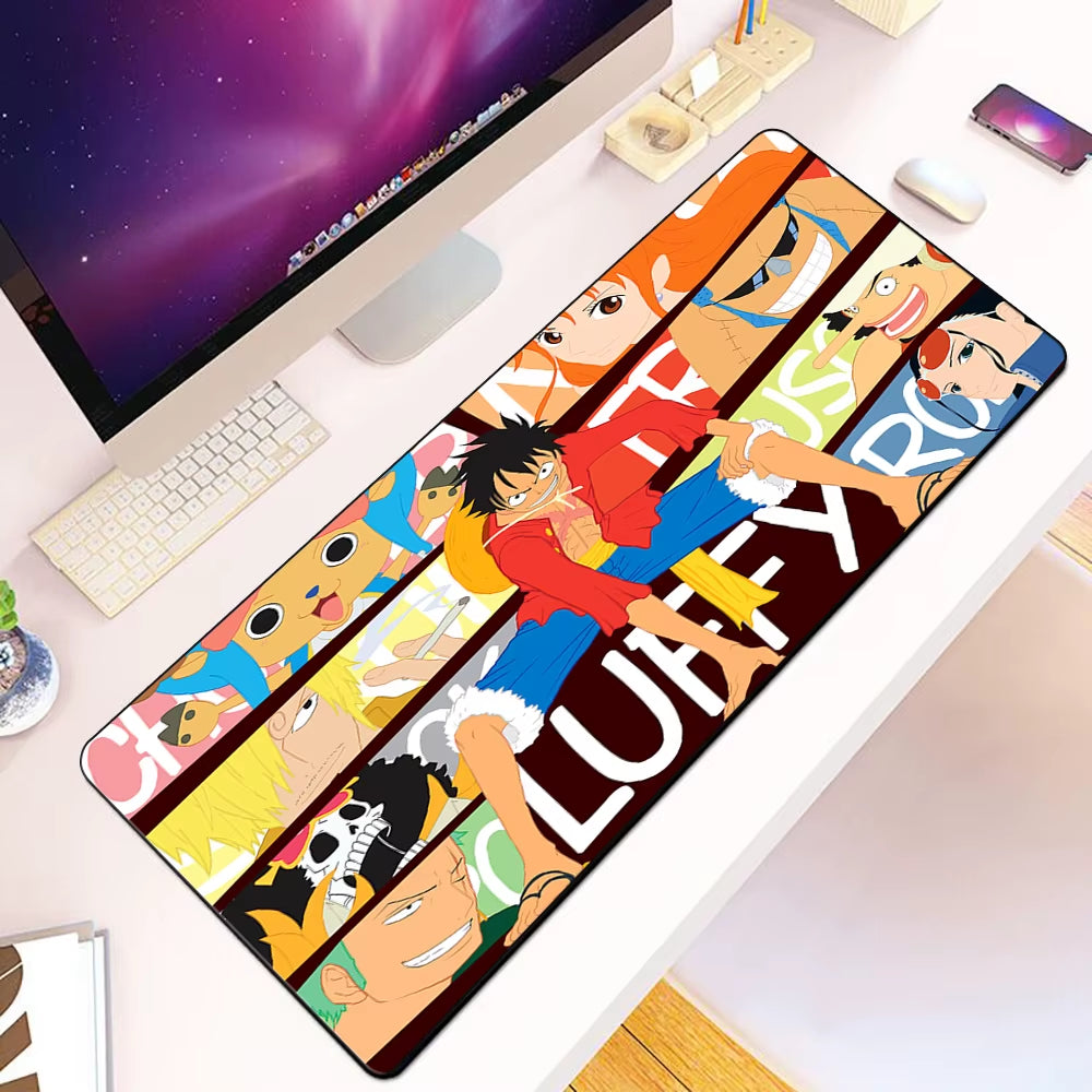 One Piece Mousepad HD Printing Computer Gamers Locking Edge Non-Slip Mouse Pad