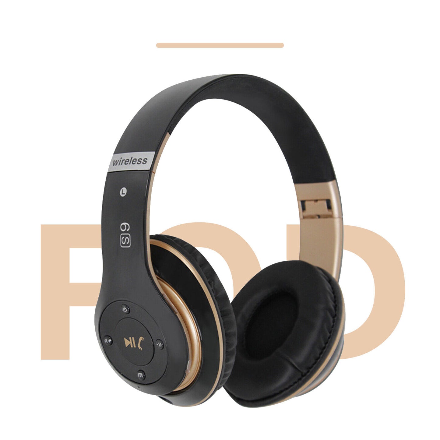 New Wireless Bluetooth Headphones Over-Ear Noise Canceling All Devices UK