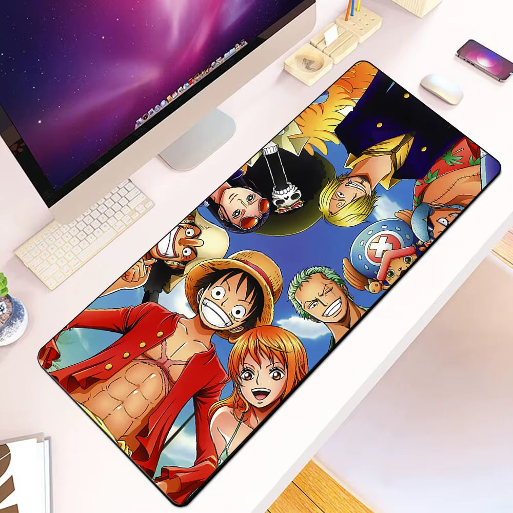 One Piece Mousepad HD Printing Computer Gamers Locking Edge Non-Slip Mouse Pad