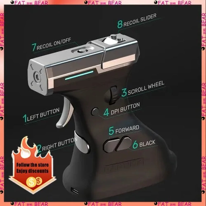 Ragnok 3 Gun Ergo strike 7 Gaming Mouse for Shooting Games