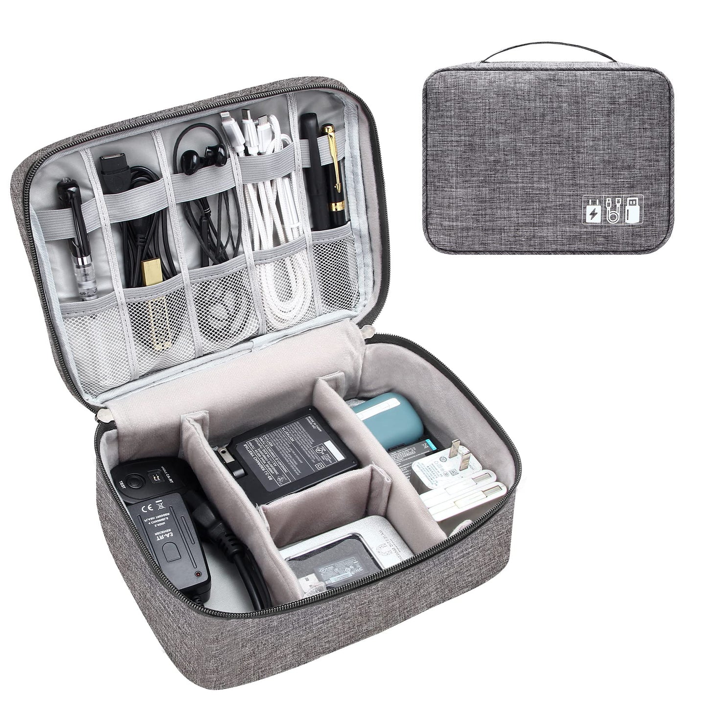 Portable Electronic Accessories Storage Bag