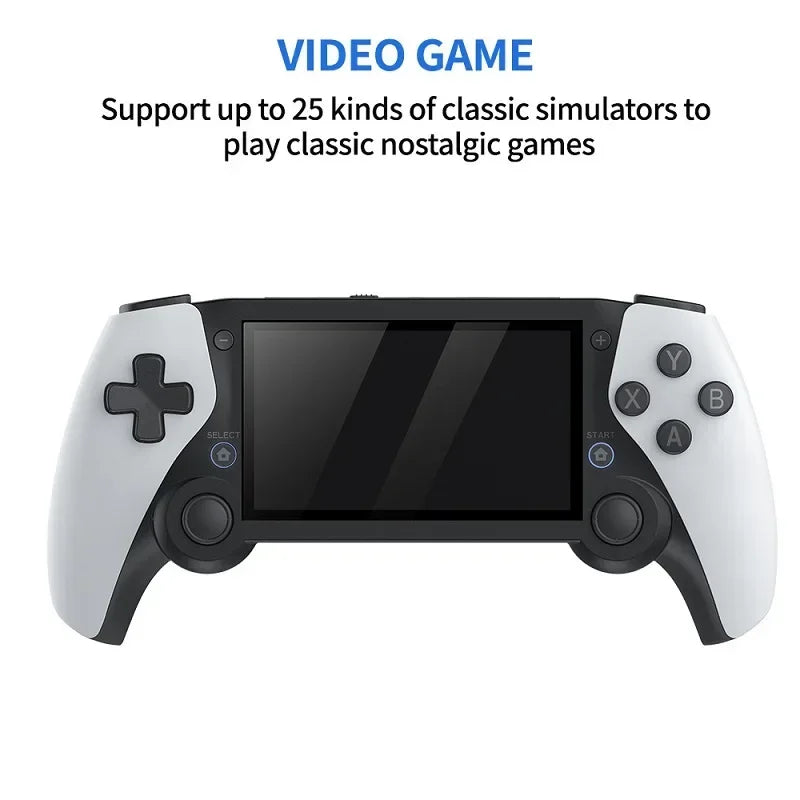 M25 Portable Pocket Video Arcade GBA/PSP Retro Handheld Game Console 4.3Inch 480*272 LCD Screen Support Linux/Emuelec Controller