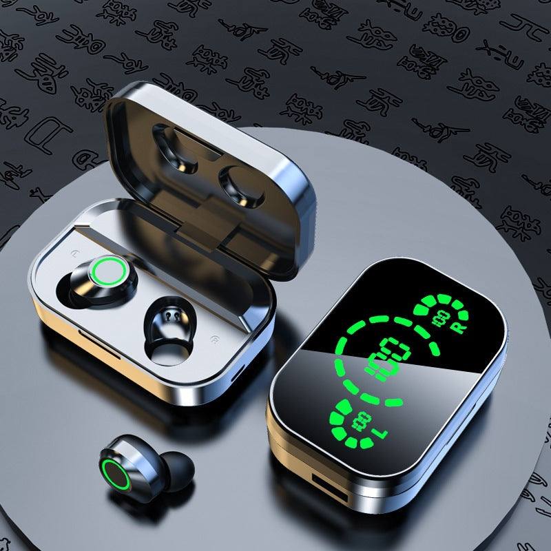 YD03 Wireless Bluetooth-Compatible Headset with Smart Digital Display