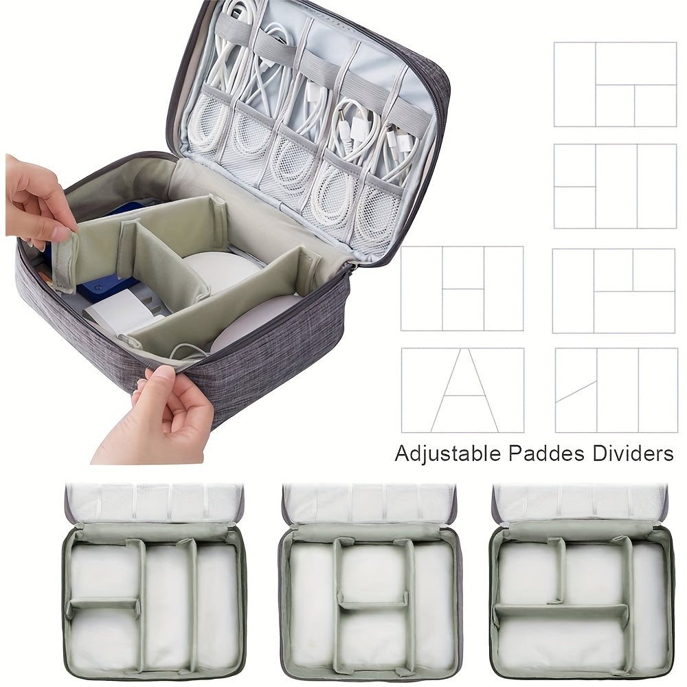 Portable Electronic Accessories Storage Bag