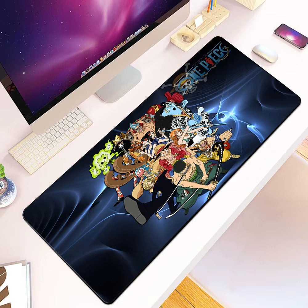 One Piece Mousepad HD Printing Computer Gamers Locking Edge Non-Slip Mouse Pad