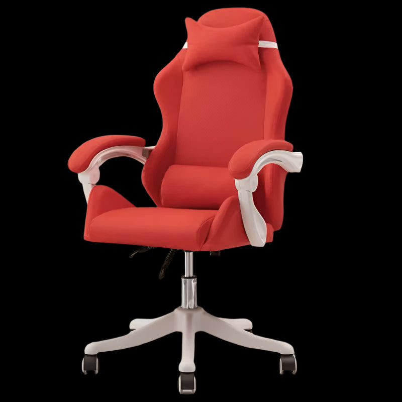 WCG Cute White Gaming Chair Girl Pink Computer Chairs Home Fashion Comfortable Soft Anchor Live Chair Internet Cafe Gamer Chair