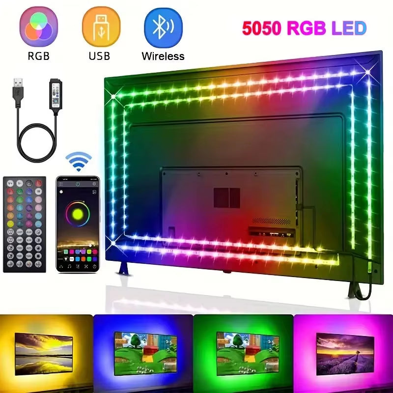 Smart Led Light for Wall Room, Bluetooth, and WIFI