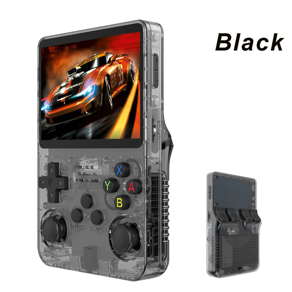 R36S Pro Retro Game Console – 3.5" IPS, Linux, 64GB Pocket Handheld Player
