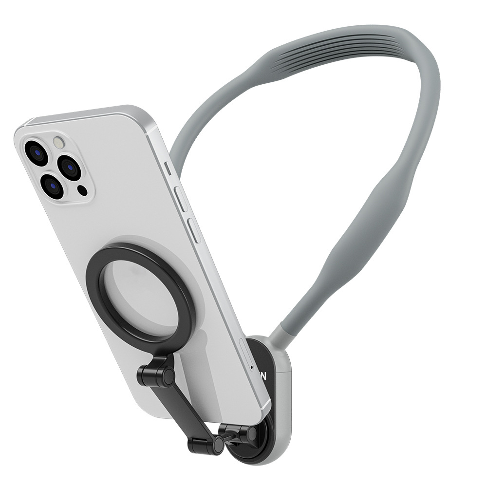 Silicone Magnetic Phone Neck Mount with Quick Release