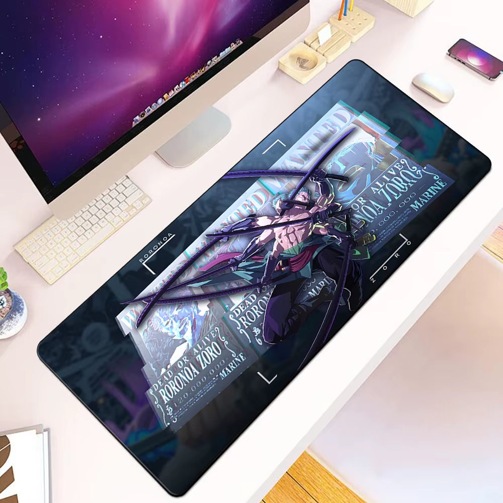 One Piece Mousepad HD Printing Computer Gamers Locking Edge Non-Slip Mouse Pad