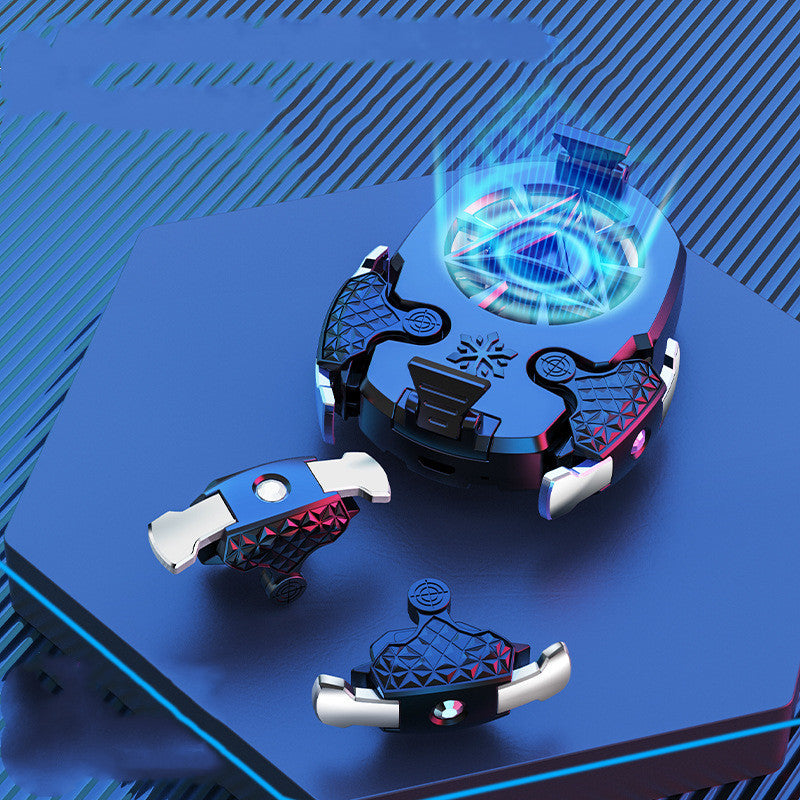 Multi-Function Mobile Phone USB Game Cooler System with trigger