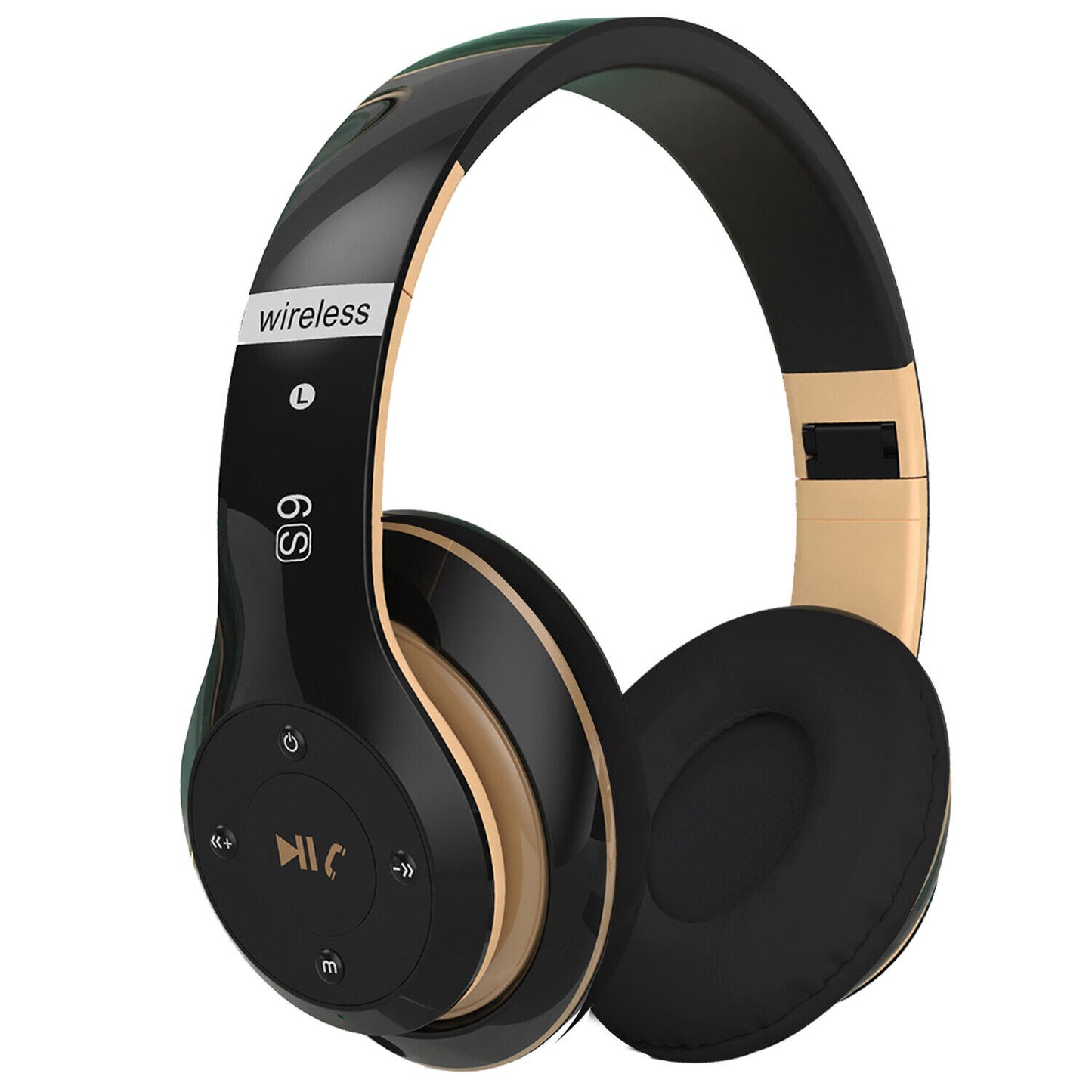 New Wireless Bluetooth Headphones Over-Ear Noise Canceling All Devices UK