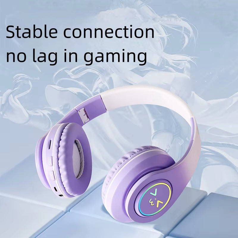 Noise Canceling Headphones Blutooth 5.3 Earphone Bluetooth Wireless Earphones Hifi Stereo Mp3 Players Hand Free Airbuds