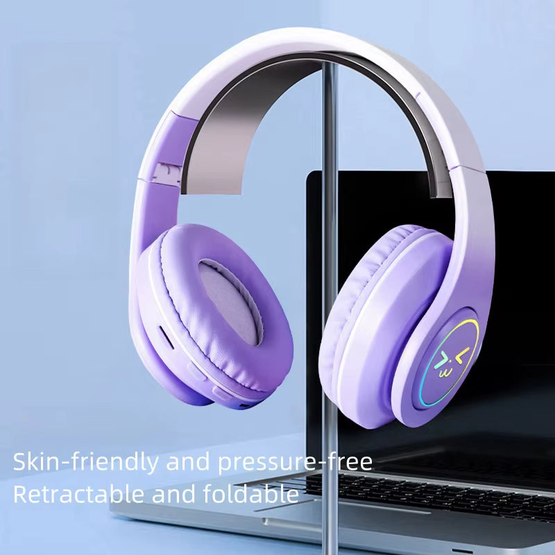 Noise Canceling Headphones Blutooth 5.3 Earphone Bluetooth Wireless Earphones Hifi Stereo Mp3 Players Hand Free Airbuds