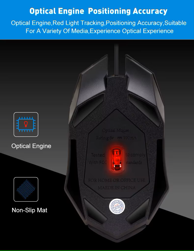High Quality Ergonomic Gaming Mouse for Desktop and Laptop