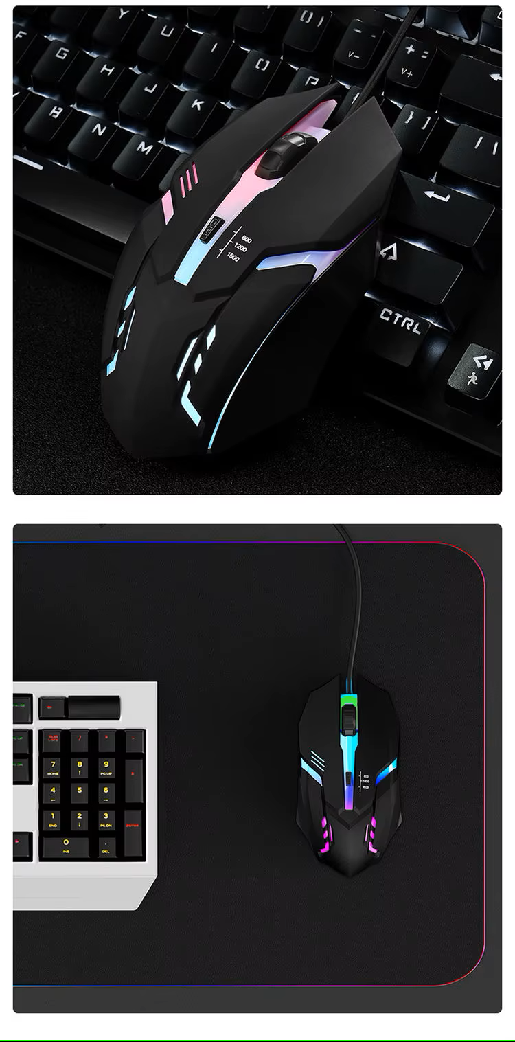 High Quality Ergonomic Gaming Mouse for Desktop and Laptop