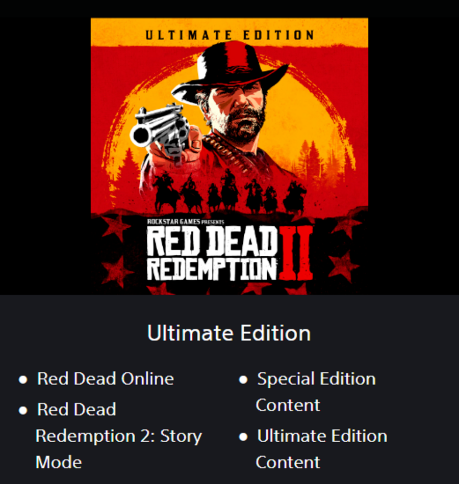 Red Dead Redemption 2 ULTIMATE EDITION