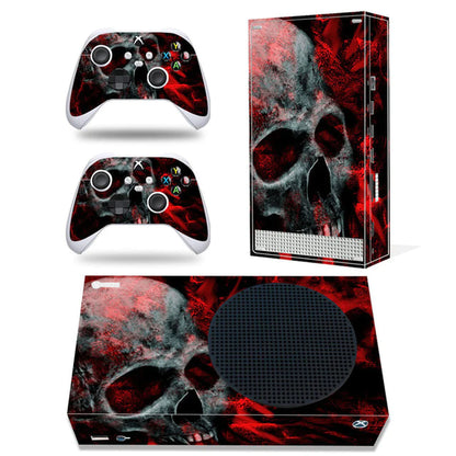 GAMEGENIXX Skin Sticker Duel Game Removable Cover PVC Vinyl for Xbox Series S Console and 2 Controllers