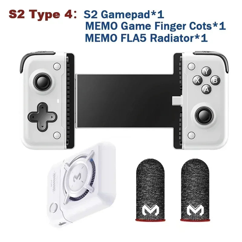 MEMO S2  Portable  Gamepad, Type C Wireless Dual-Mode  Game Controller