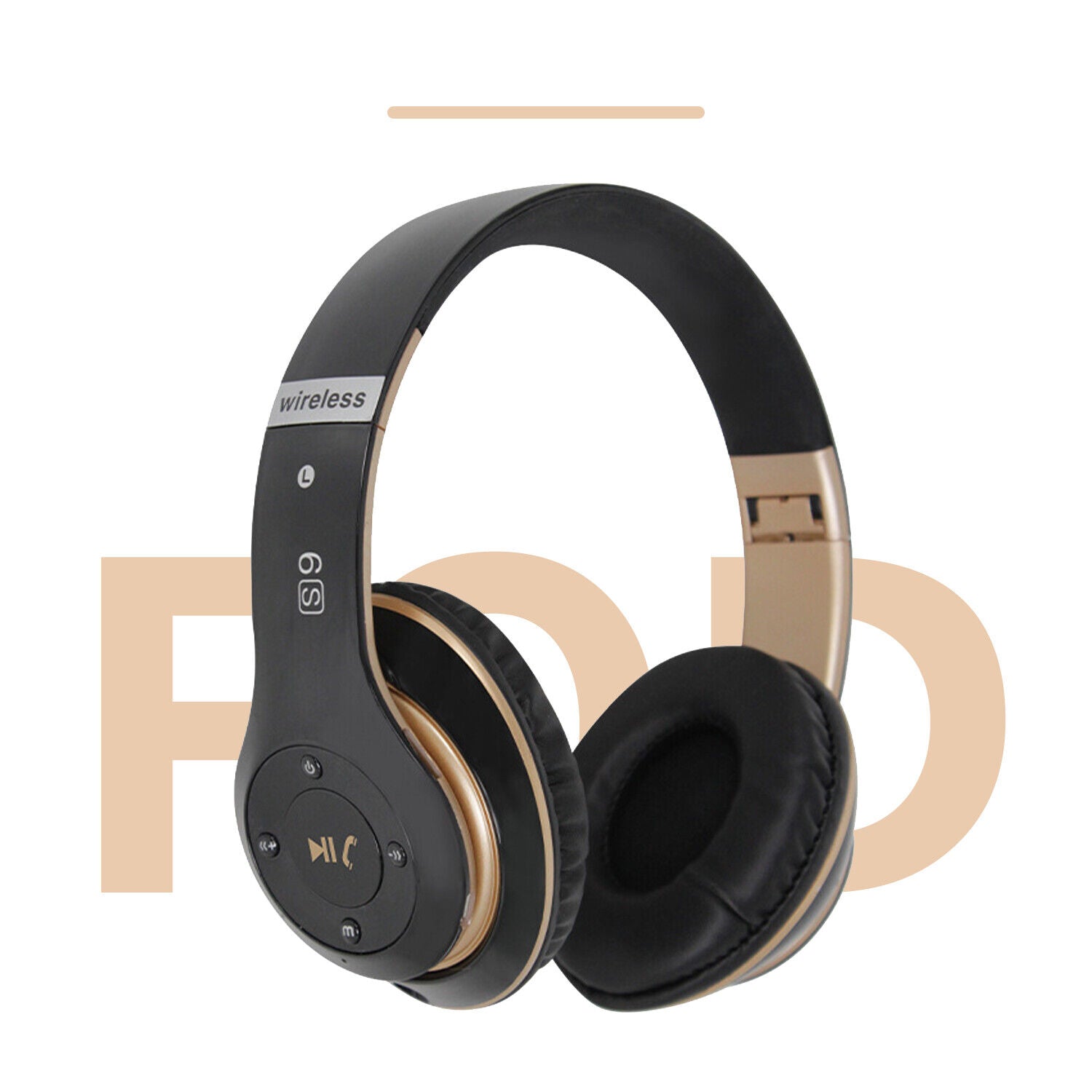 New Wireless Bluetooth Headphones Over-Ear Noise Canceling All Devices UK