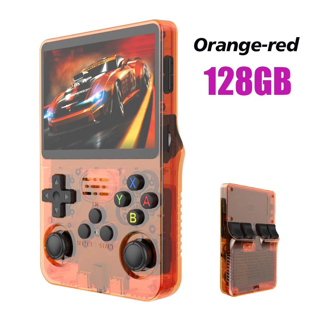 R36S Pro Retro Game Console – 3.5" IPS, Linux, 64GB Pocket Handheld Player