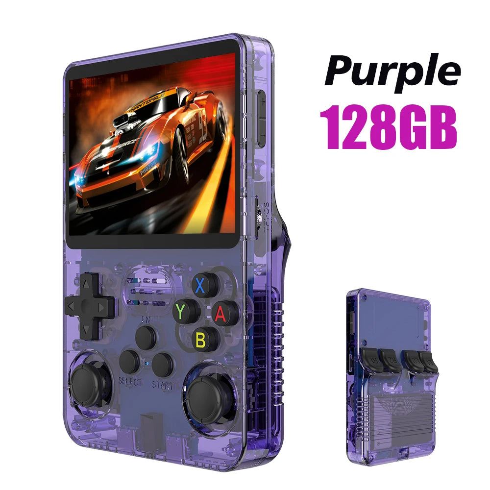 R36S Pro Retro Game Console – 3.5" IPS, Linux, 64GB Pocket Handheld Player