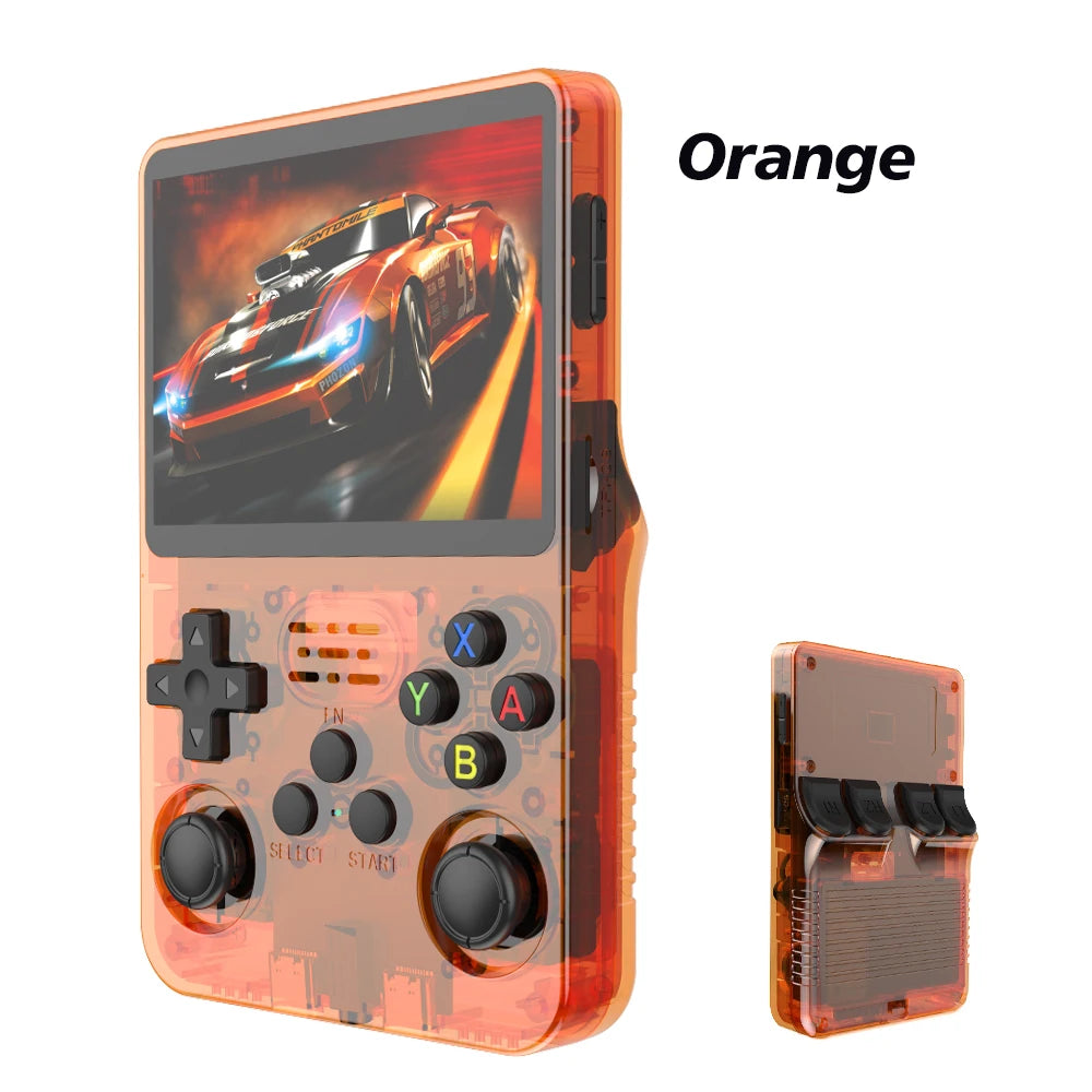 R36S Pro Retro Game Console – 3.5" IPS, Linux, 64GB Pocket Handheld Player