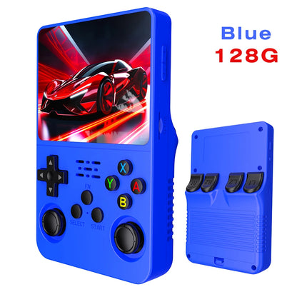 R36S Pro Retro Game Console – 3.5" IPS, Linux, 64GB Pocket Handheld Player