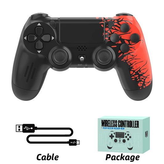 Spider Wireless Bluetooth Controller for PS4 Slim/Pro – Gamepad Joystick for PlayStation 4 & PC
