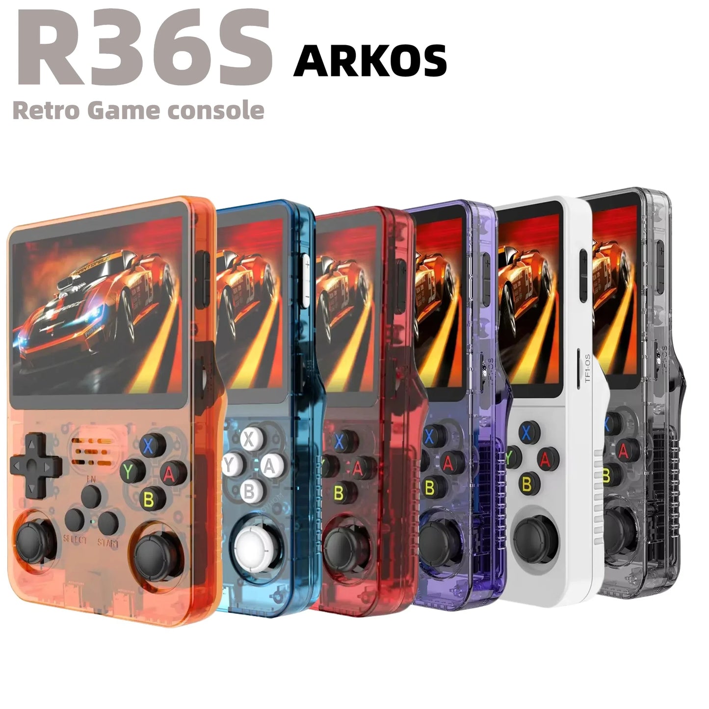 RK3326 Retro Handheld Game Console 3.5'' IPS,15000 Games
