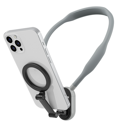Silicone Magnetic Phone Neck Mount with Quick Release