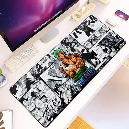 One Piece Mousepad HD Printing Computer Gamers Locking Edge Non-Slip Mouse Pad