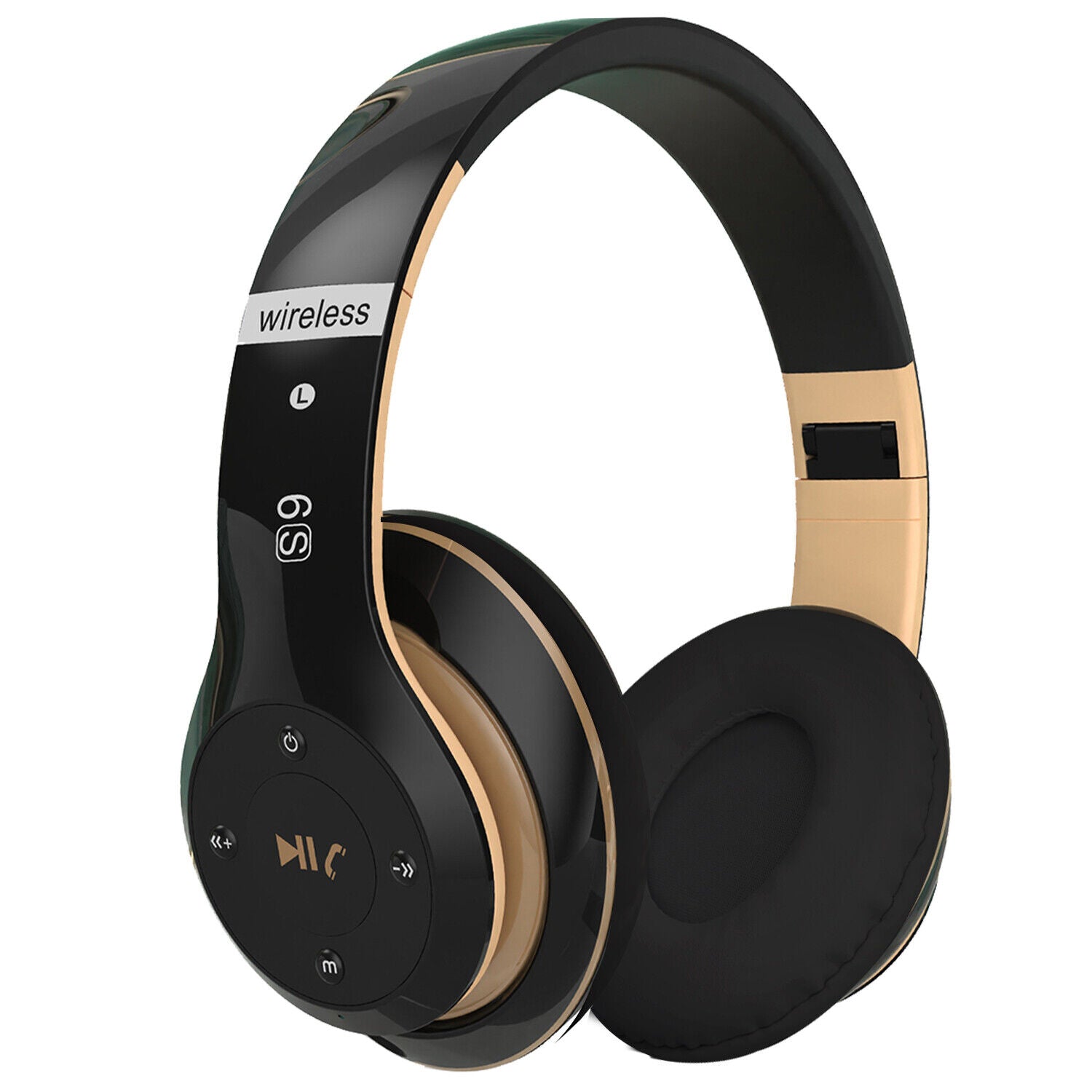 New Wireless Bluetooth Headphones Over-Ear Noise Canceling All Devices UK