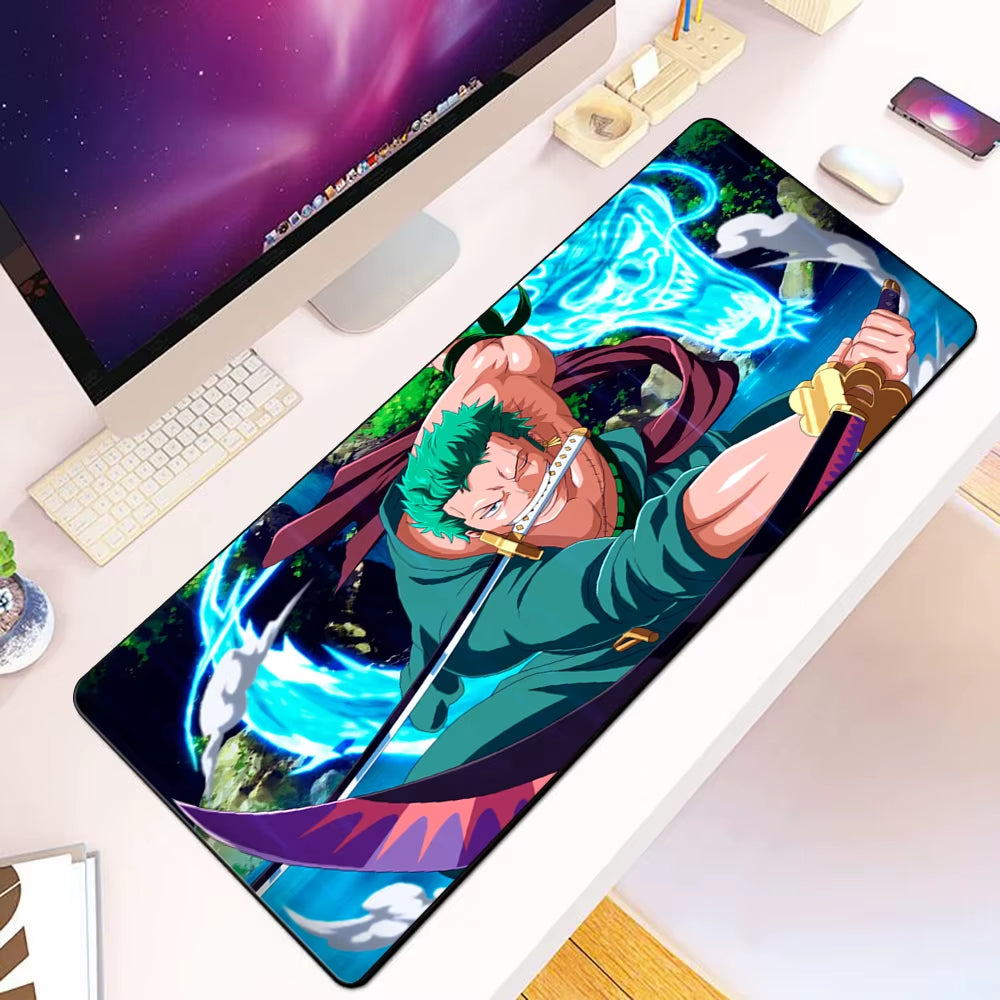 One Piece Mousepad HD Printing Computer Gamers Locking Edge Non-Slip Mouse Pad