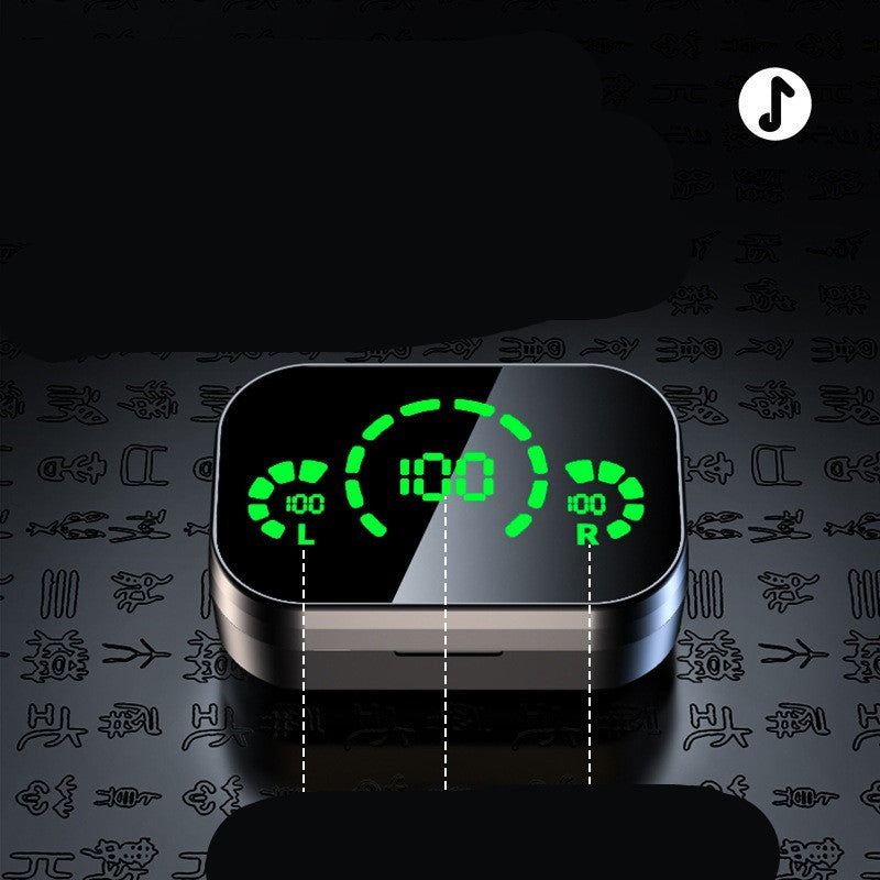 YD03 Wireless Bluetooth-Compatible Headset with Smart Digital Display